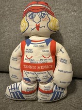 Vintage 1977 Voo Doo Victory Tennis Menace Doll