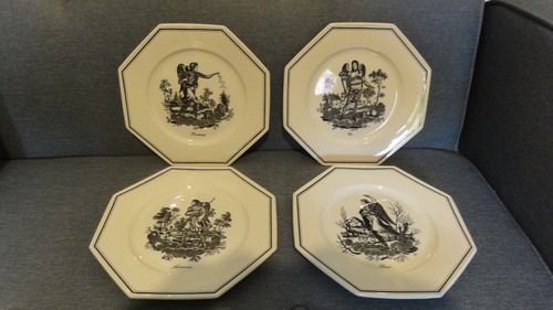 Villeroy boch 4 assiettes - boch,