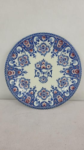 Assiette faïence gien - faïence,