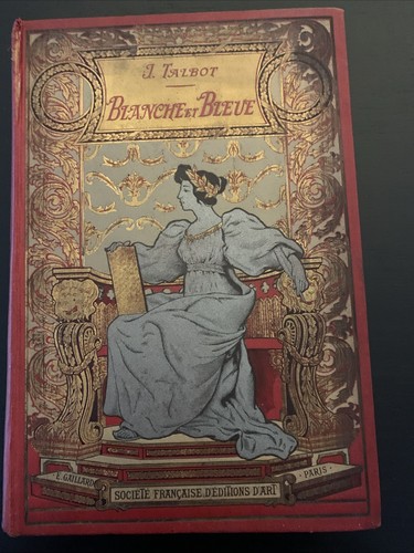 Livre blanche bleu talbot - livre,