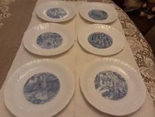 6 ARCOPAL PLATES ADVERTISING ES TALES CHILDREN