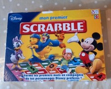 Scrabble Disney Mon Premier Jeu de Société 2 joueur occasion 1 lettre E manquant