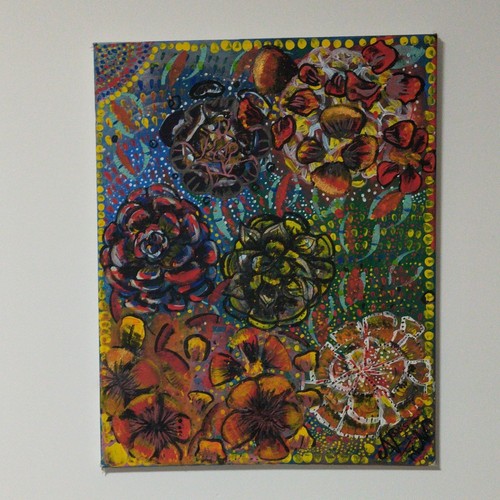 Tableau peinture abstraite