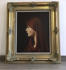 Ancienne Huile Sur Toile Ste