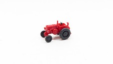 WIKING TRACTEUR LANZ BULLDOG ROUGE  - ECHELLE H0 1/87