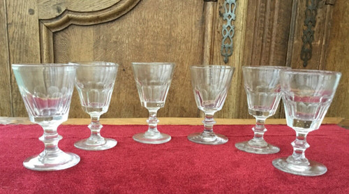 Lot verres cristal arques - lot, d'arques
