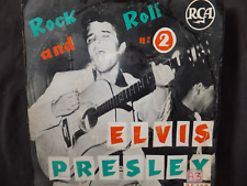 VINYL 45 TOURS ELVIS PRESLEY / ROCK AND ROLL N° 2 / 75 320 / 5 TITRES AU DOS /
