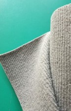 Moquette Acoustique Grise Claire À Côtes Rouleau 70X140 Cm