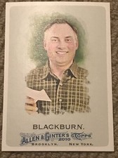2010 Topps Allen & Ginter Ken Blackburn #135 Paper Airplane World Record Holder