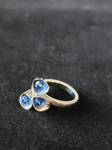 Bague swatch flower bleue - bague,