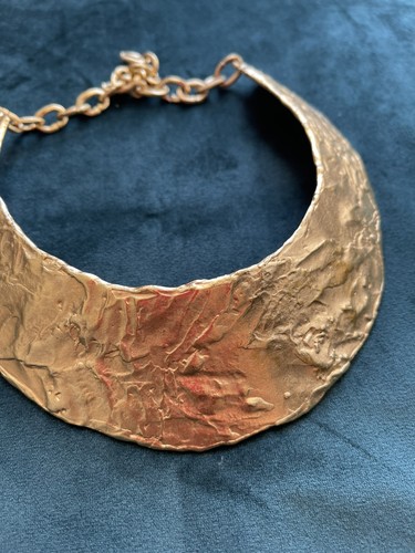 Collier plastron vintage biche - vintage,