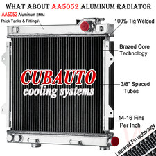 2 Rangées Aluminium Radiateur Pour 1988-1991 88 BMW E30 3-Series M3 2.3L MT FR