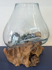 Molten Glass Terrarium on