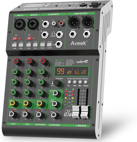 Audio mixer table mixage - mixer,table,