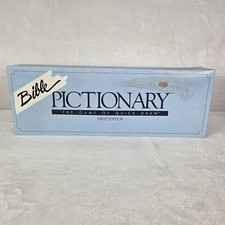 Vintage 1987 Bible Pictionary First Edition Complete with Original Pads