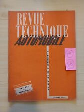 REVUE TECHNIQUE FIAT 626 N NL