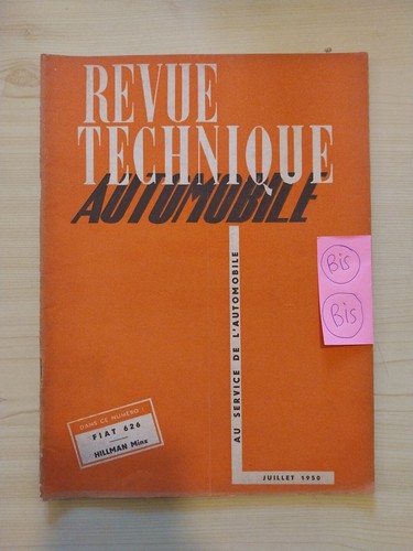 Revue technique fiat 626 nl - revue,