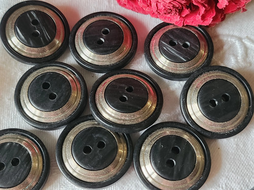 Lot gros boutons vintage - lot,