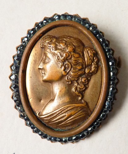 Broche camée 19e siècle