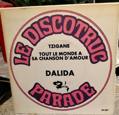Dalida juke box - box, rare