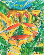 Superbe "Ancienne vue de l'