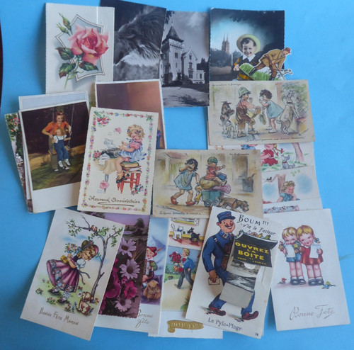 Lot carte postale - carte, cpa