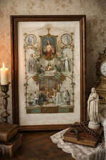 Image pieuse ancienne 1917