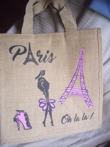 Sac courses naturel - courses, toile