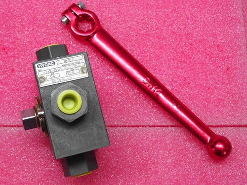 Vanne bille voies hydac - 3,