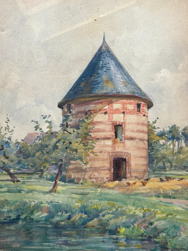 Peinture ancienne original - peinture,