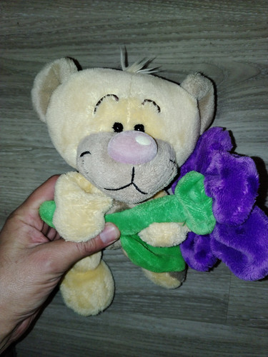 Peluche pimobli fleur diddl - fleur,