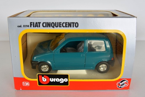 Vintage scale burago fiat - vintage,