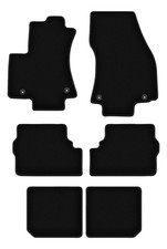 Tapis de sol en velours noir