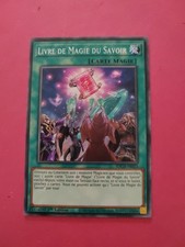Book of Magic of Knowledge Yu Gi Oh Card French Sdch-fr023