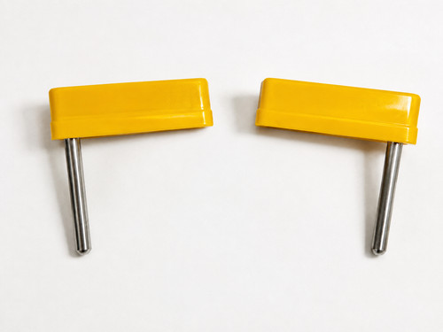 Batteur flipper jaune - jaune,