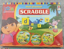 Mon Premier Scrabble Dora l'Exploratrice Jeu de Société Mattel 2005 Enfant 