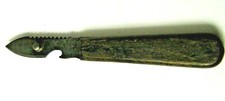 ANTIQUE HANDBOX OPENER HILLSIDE WOOD HANDLE MECHANICAL NOT ELECTRIC CANNED