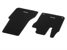 Genuine Smart 453 Fortwo ForFour Floor Mats Grosgrain Front 2 Piece Black