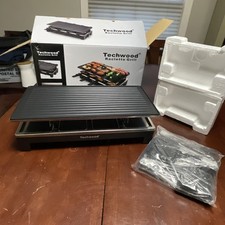 Raclette Table Grill, Techwood Electric Indoor Grill Korean BBQ Grill * Read