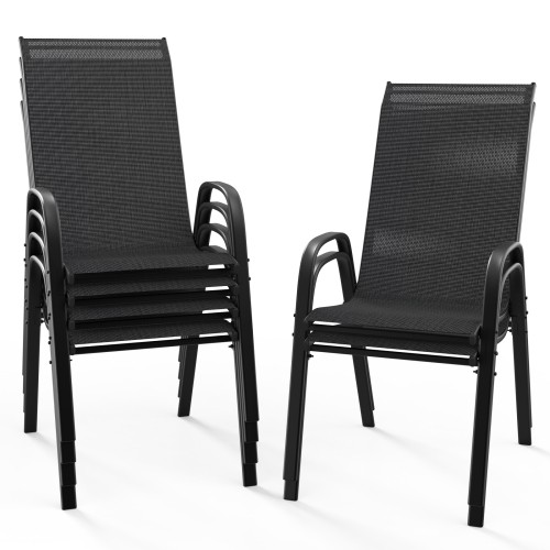 Chaise jardin empilable en - chaise,