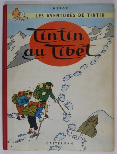 Tintin tibet hergé - tibet,,