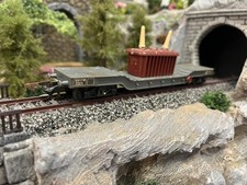 Wagon plat surbaissé jouef ho