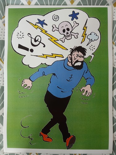 Affiche poster tintin - poster,