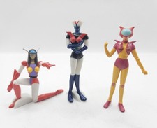 Mazinger Z Aphrodite Janus Minerva Set x3 Figurine HG Super Robot Bandai Rare