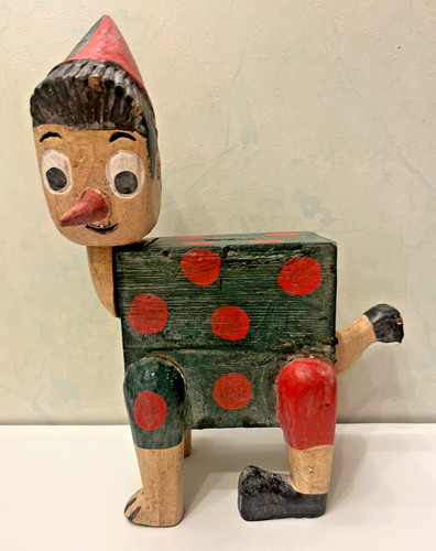 Figurine wooden bank - figurine,