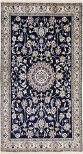 Tapis Fait Main Nain Kashmari Tapis Oriental 212 X 116 CM Tapis Persan