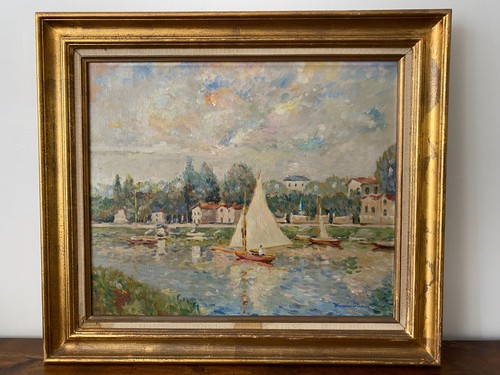 Huile sur toile - sur,