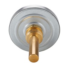 Thermomètre métal or