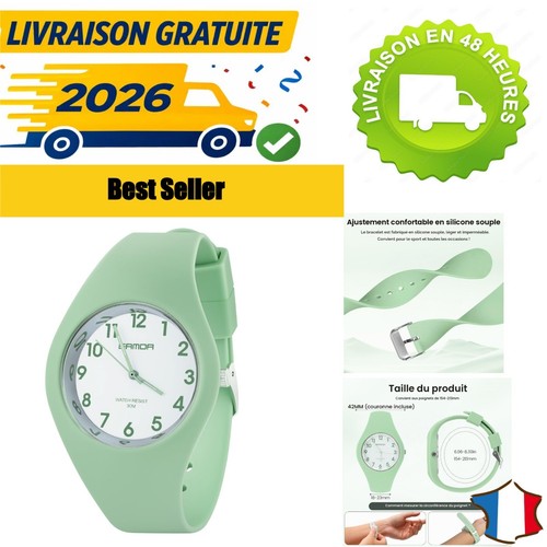 Montre femme aoosu quartz - montre,