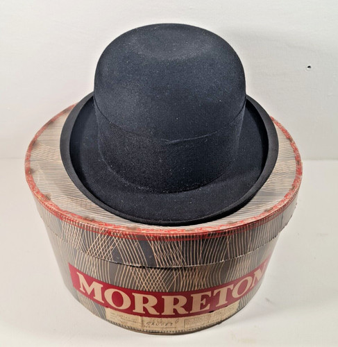 Ancien chapeau melon boite - ancien,